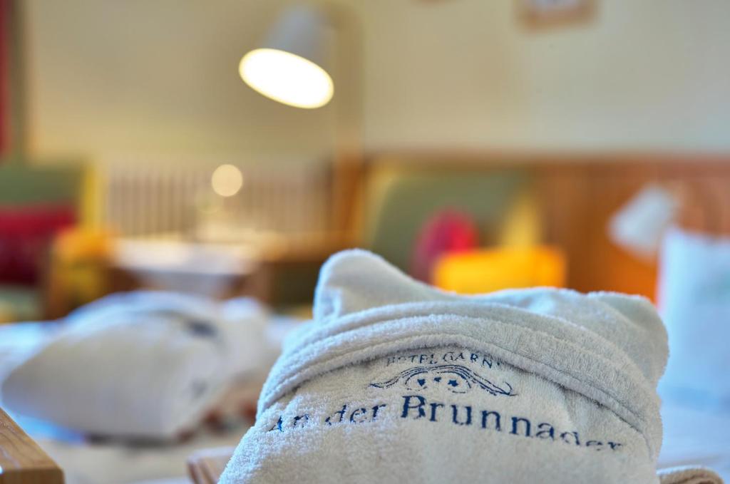 Postel nebo postele na pokoji v ubytování Hotel An der Brunnader - Die Therme befindet sich 4 Geh-Minuten entfernt