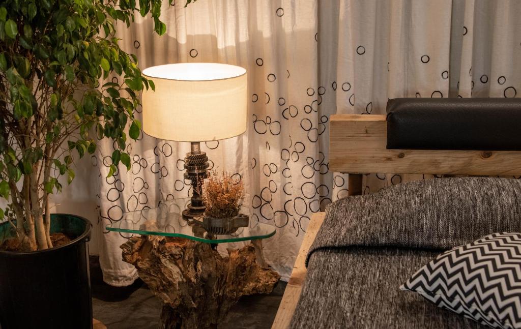 Postel nebo postele na pokoji v ubytování Fun Factory