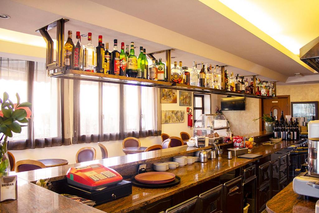Nápoje v ubytovaní Albergo Ristorante Belvedere