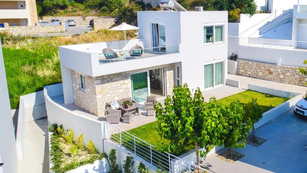 Zahrada ubytování Villa Erythrous