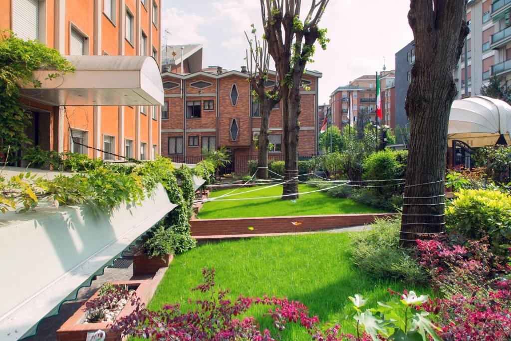 Zahrada ubytování eco Hotel Milano & BioRiso Restaurant