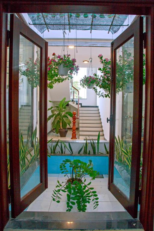 Zahrada ubytování Basil Homestay
