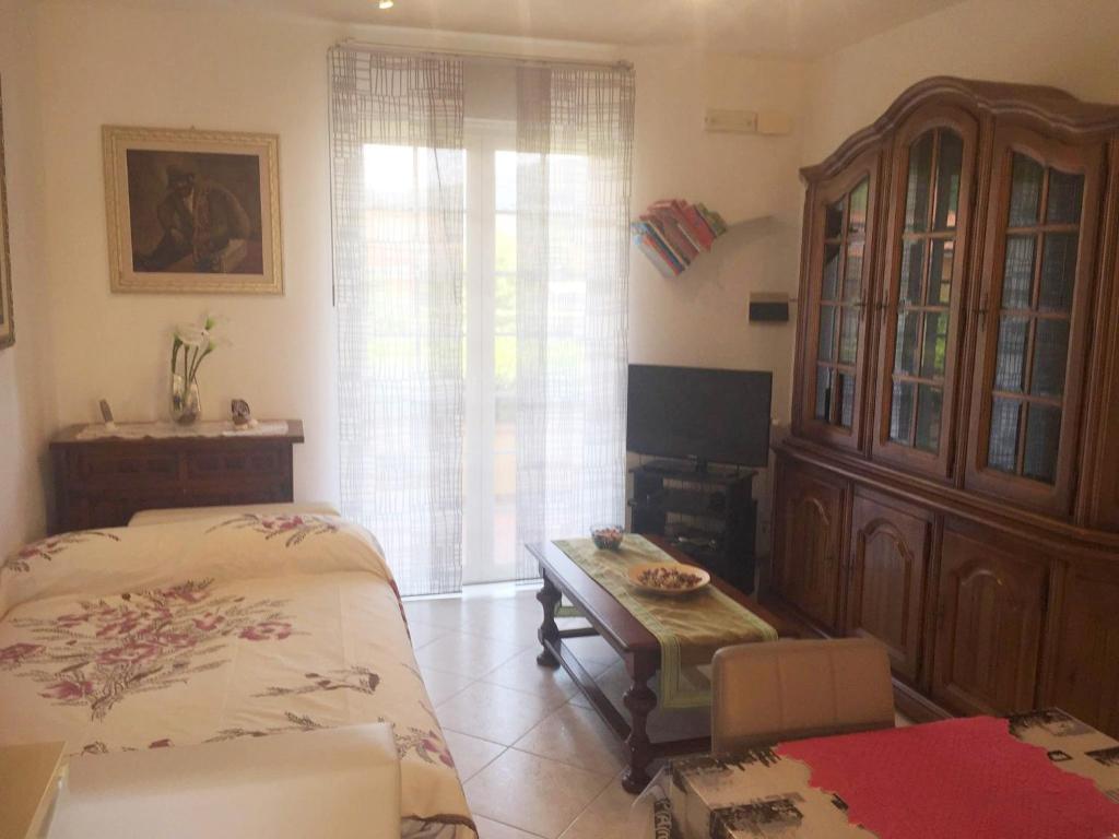 Postel nebo postele na pokoji v ubytování Il Rifugio di Leonardo