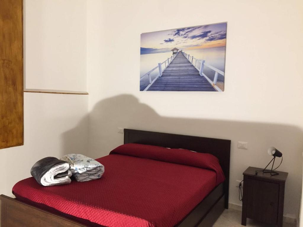 Postel nebo postele na pokoji v ubytování Aloha House
