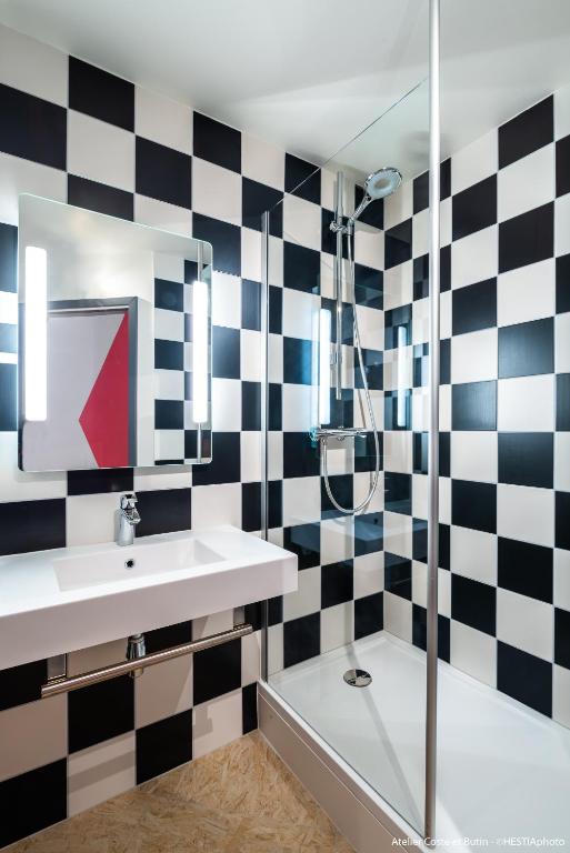 Koupelna v ubytování ibis Styles Bâle-Mulhouse Aéroport