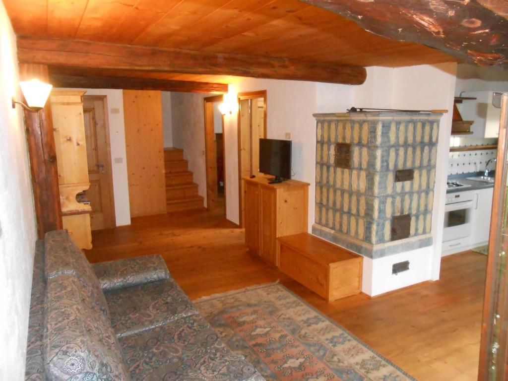 Kuchyň nebo kuchyňský kout v ubytování Casa Vacanze Fontana