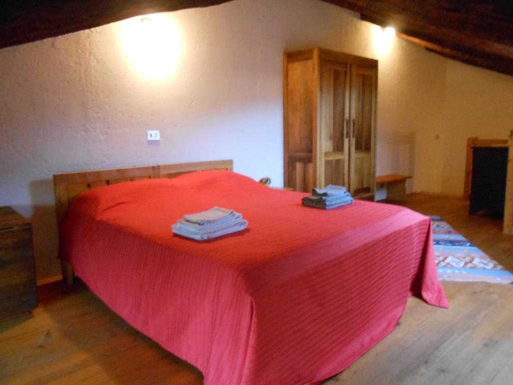 Postel nebo postele na pokoji v ubytování Casa Vacanze Fontana