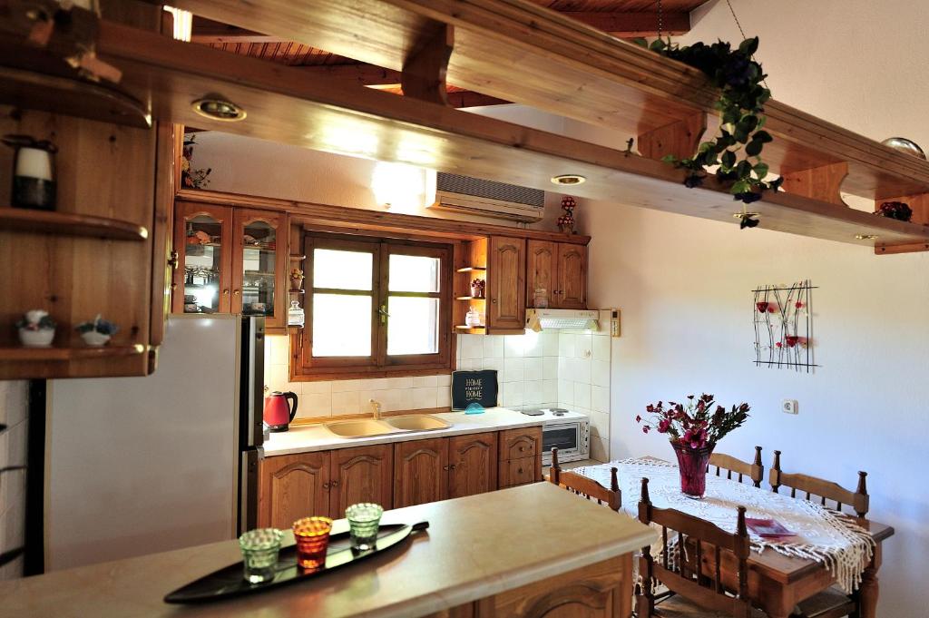 Kuchyň nebo kuchyňský kout v ubytování Anastazia Paradise