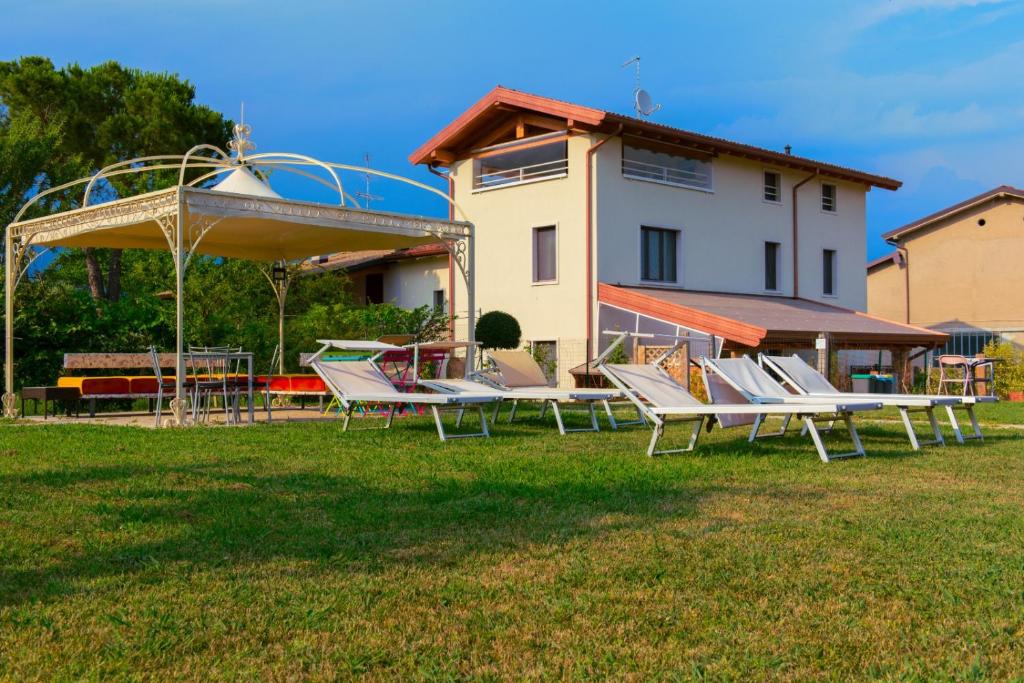 Zahrada ubytování Art Gallery B&B Foresteria