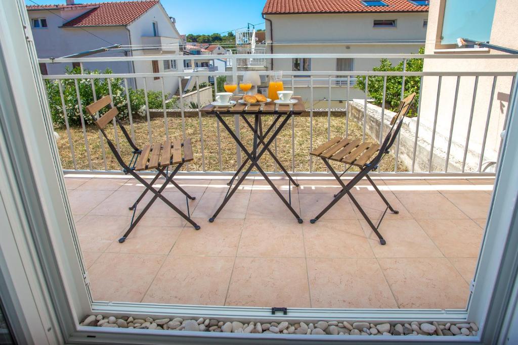 Balkón alebo terasa v ubytovaní Apartment Marina Pavić 02