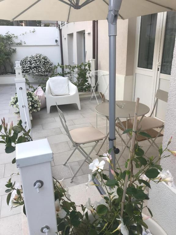 Balkón nebo terasa v ubytování B&B 125Metri sul mare