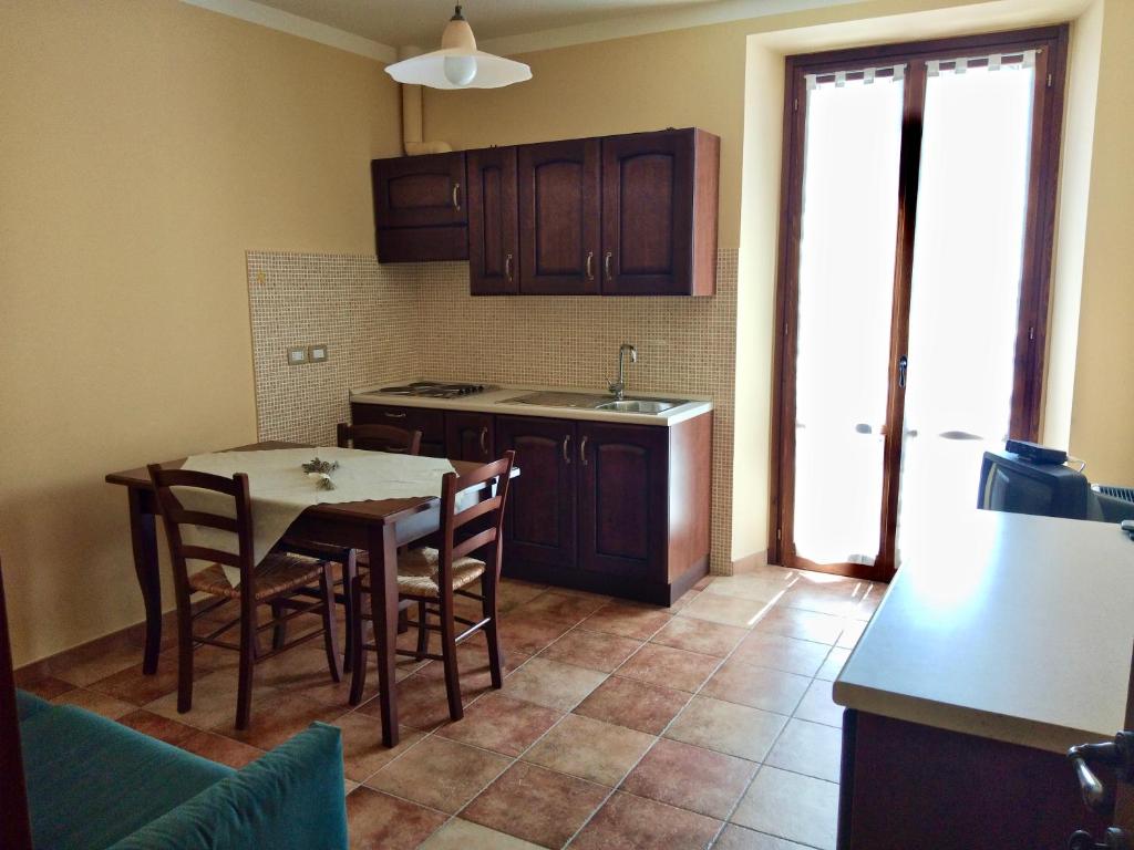 Kuchyňa alebo kuchynka v ubytovaní Agriturismo "Le Piagge"