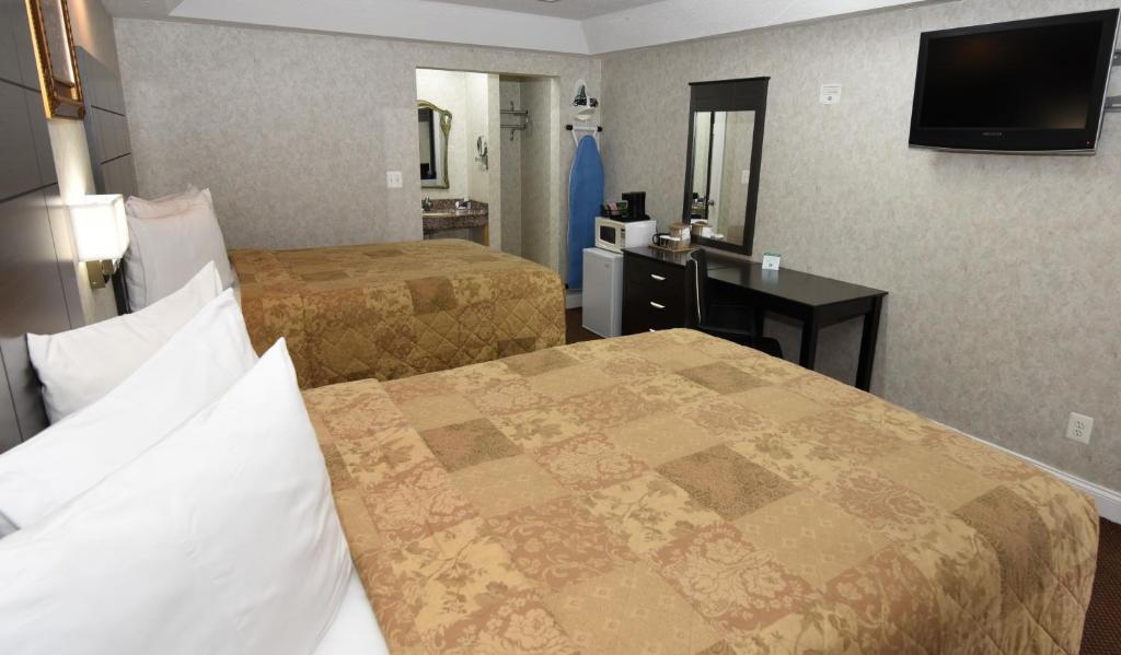 Postel nebo postele na pokoji v ubytování Country View Inn & Suites Atlantic City