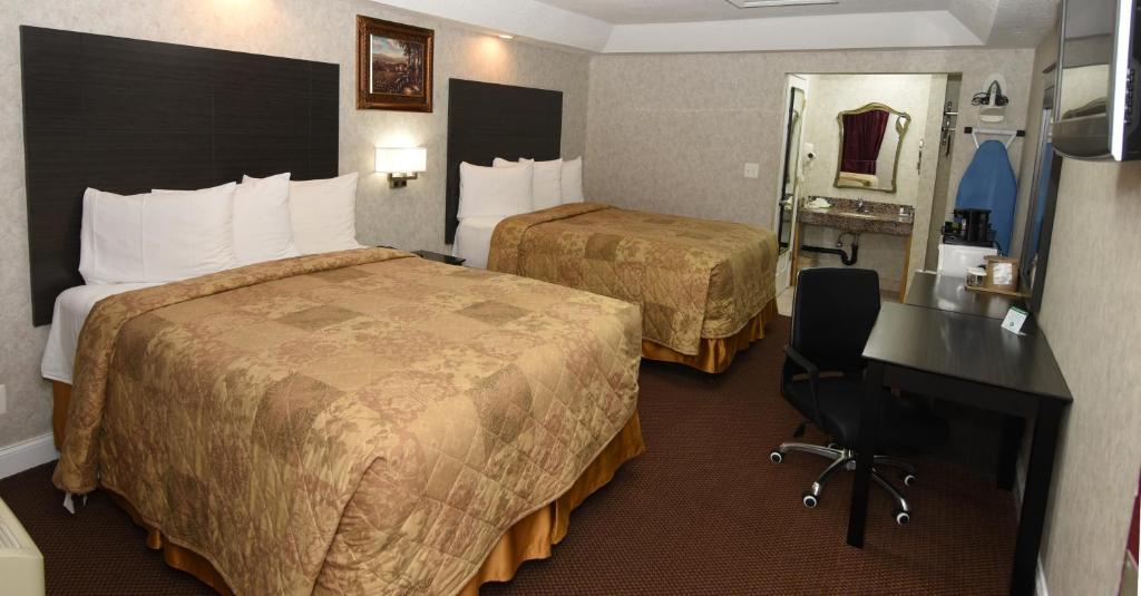 Postel nebo postele na pokoji v ubytování Country View Inn & Suites Atlantic City