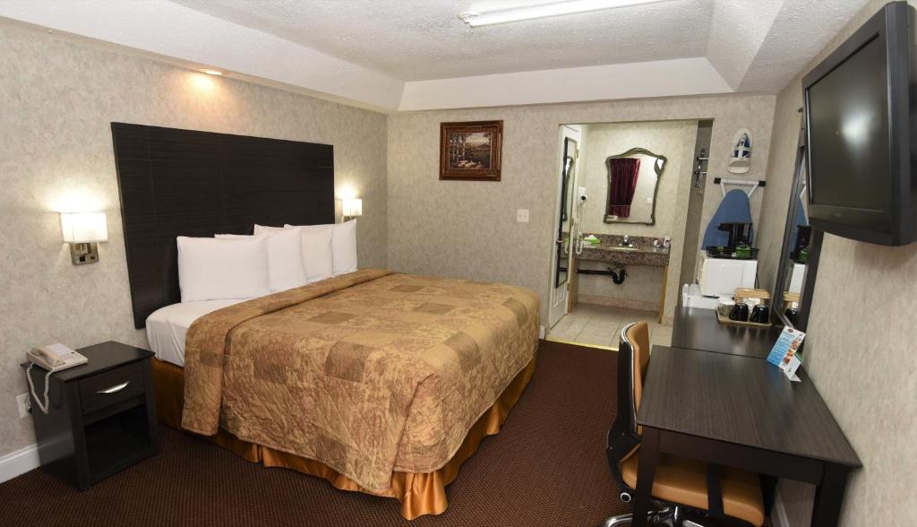 TV a/nebo společenská místnost v ubytování Country View Inn & Suites Atlantic City