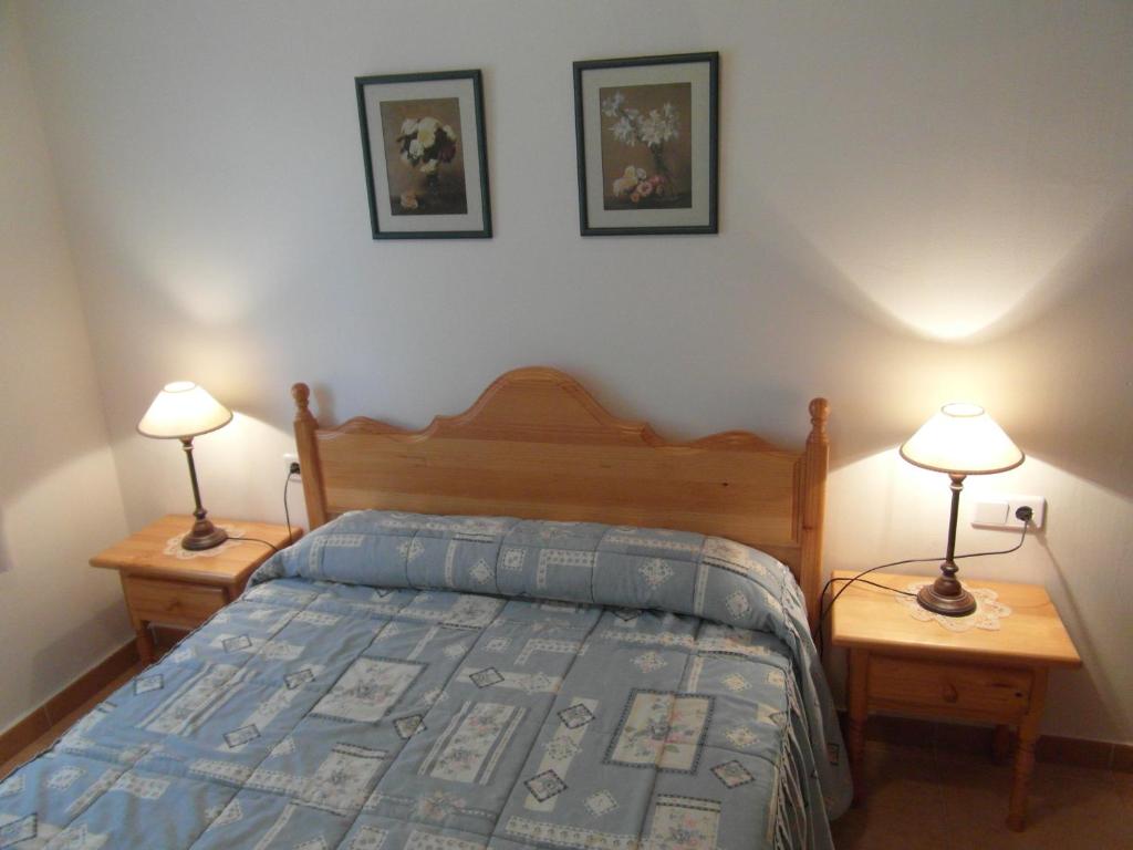 Postel nebo postele na pokoji v ubytování SH11 - Casa Juan Manuel 2 - Villmor