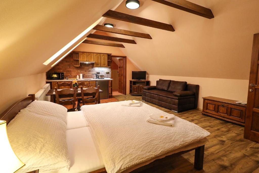 Posezení v ubytování Villa Marie