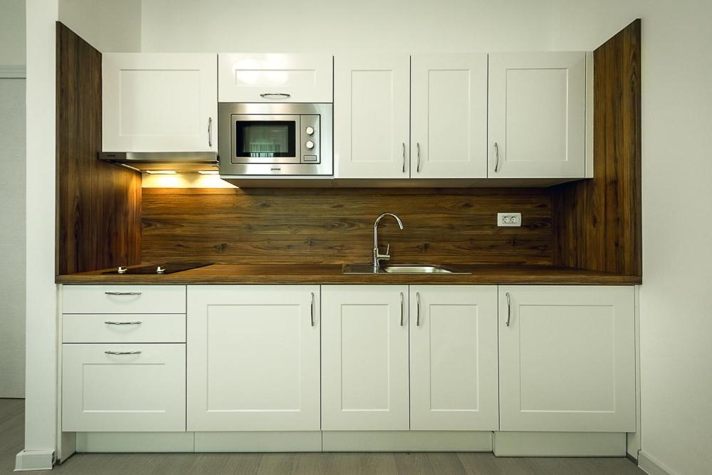 Kuchyň nebo kuchyňský kout v ubytování Adria lux apartmens 2