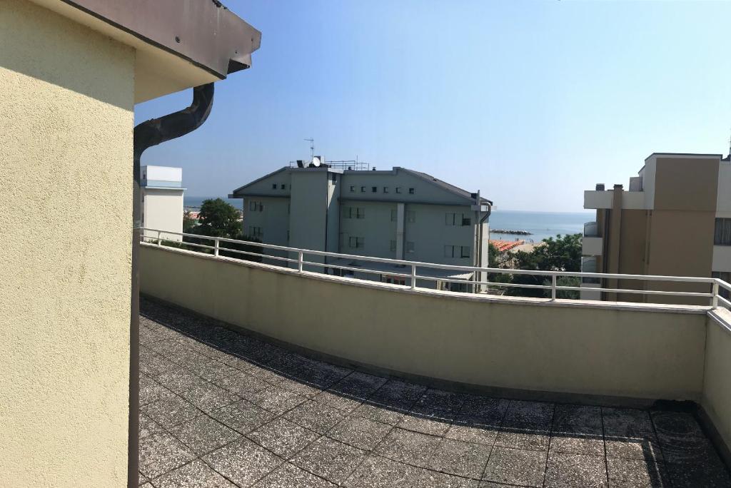 Balkón nebo terasa v ubytování Attico Belvedere