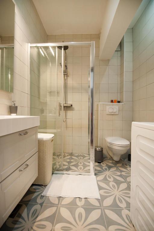 Kúpeľňa v ubytovaní d'House Vinišće