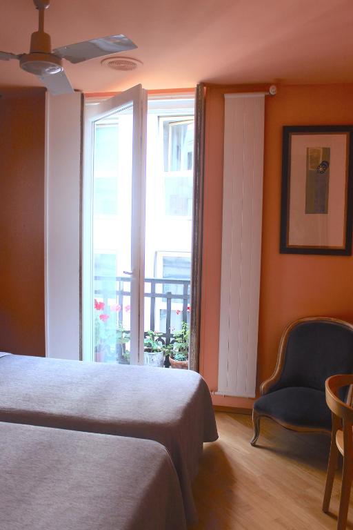 Posteľ alebo postele v izbe v ubytovaní Hotel Zarampallo