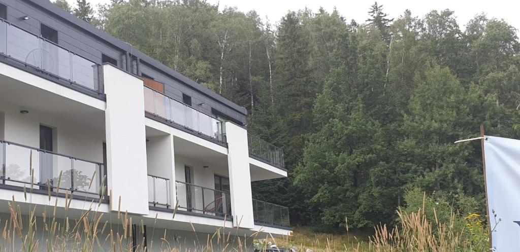 Budova, v ktorej sa apartmán nachádza