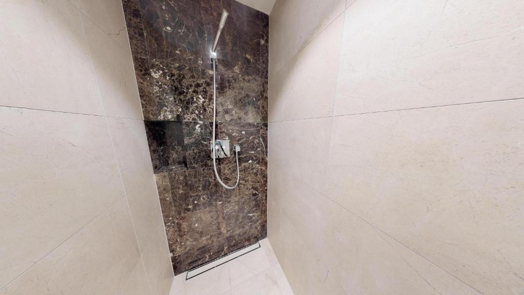 Koupelna v ubytování White Pearl Apartment 0.02