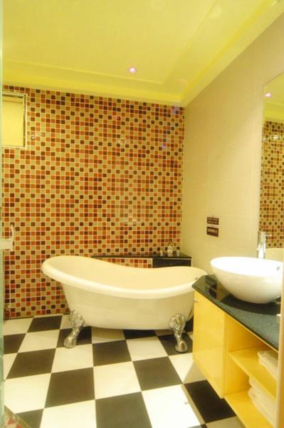 Koupelna v ubytování Zheng Yi Hotel & Motel I