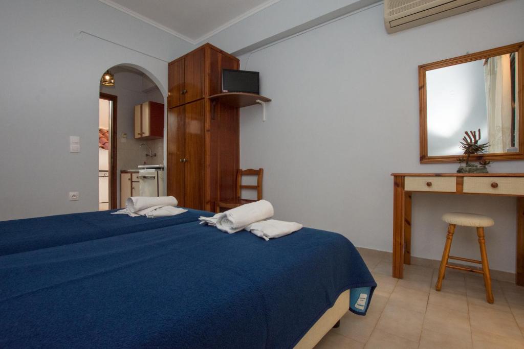 Letto o letti in una camera di Villa Phoenix
