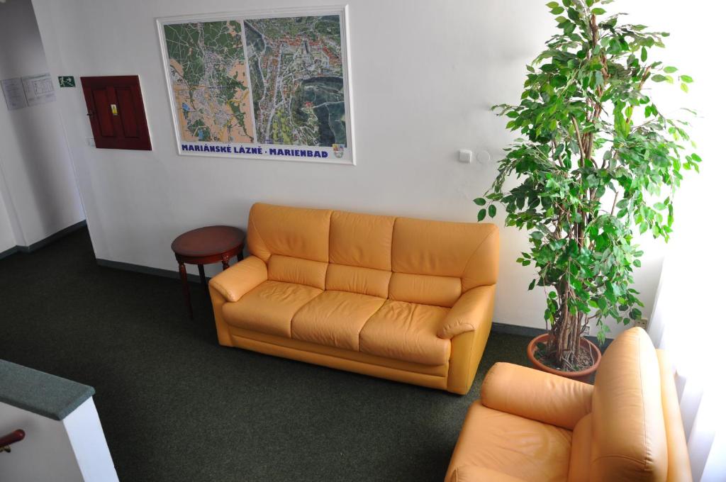 Posezení v ubytování Wellness Hotel Haná