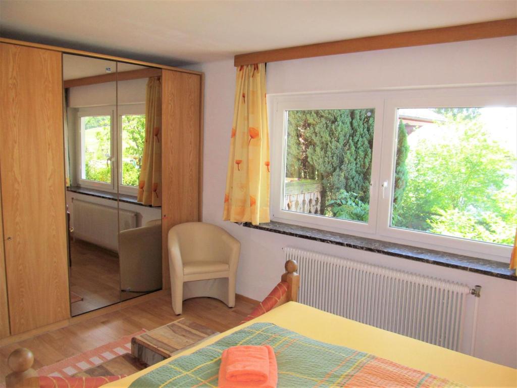 Posezení v ubytování Gästehaus Horizont