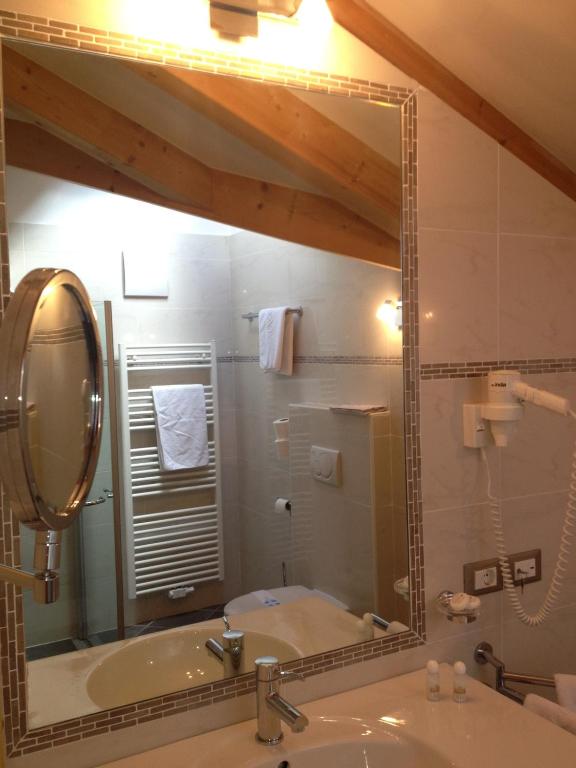 Vannituba majutusasutuses Hotel Rotwand