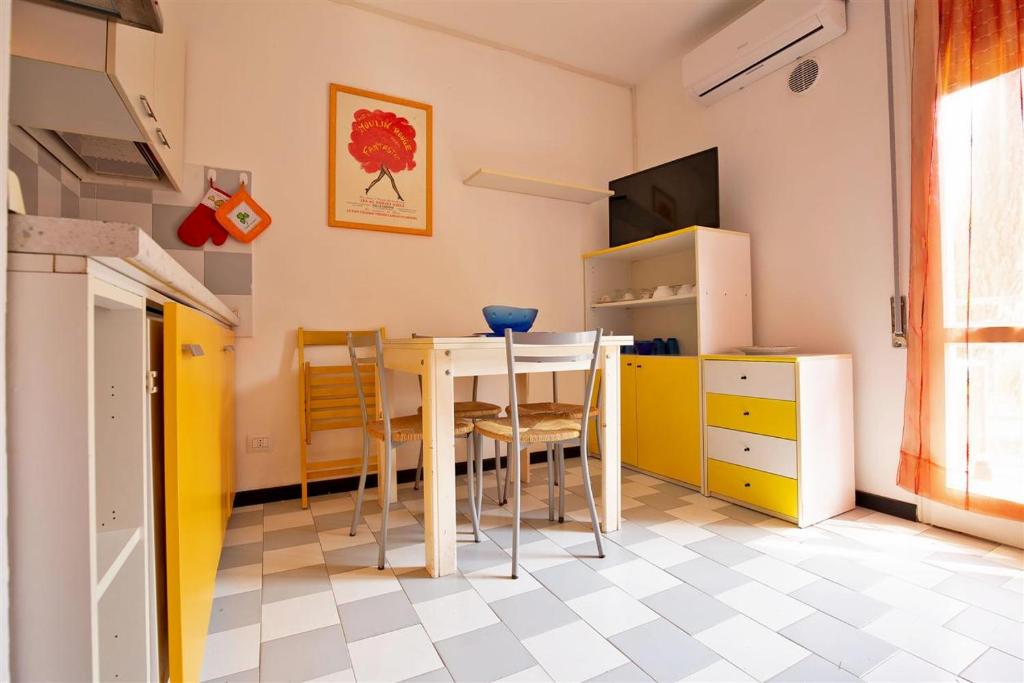 Kuchyň nebo kuchyňský kout v ubytování Beach holiday Delfini