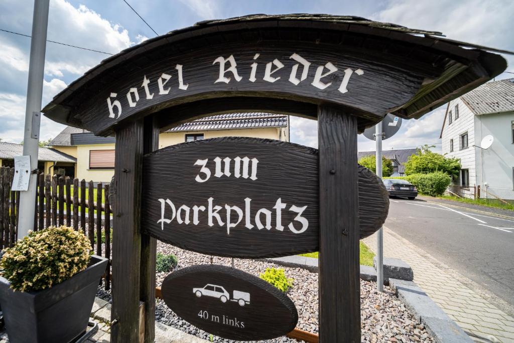 Certifikát, hodnocení, plakát nebo jiný dokument vystavený v ubytování Hotel Rieder