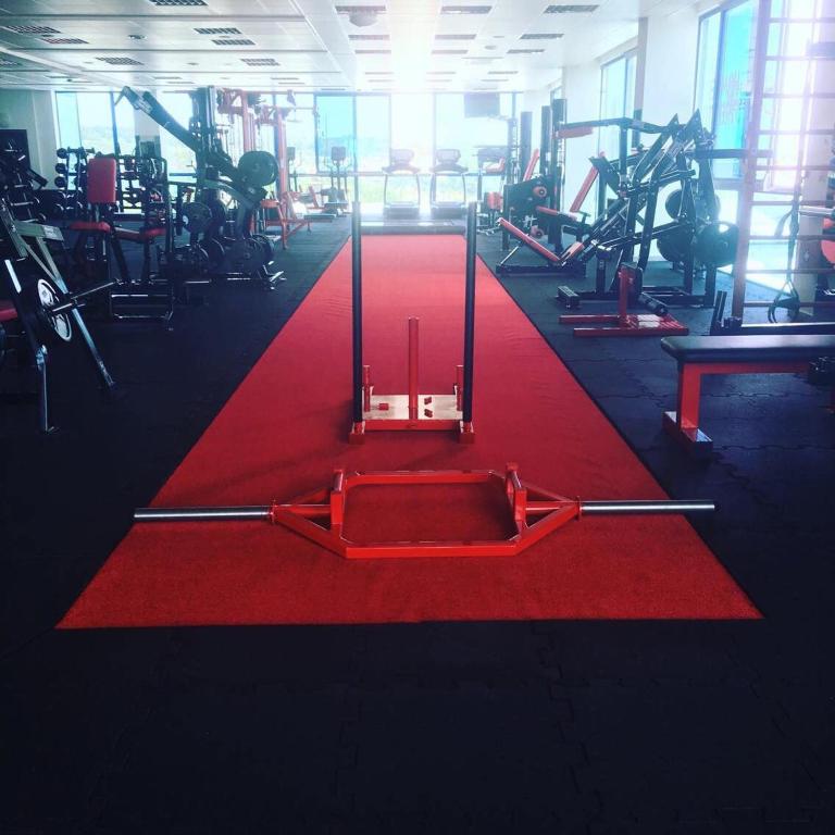 Fitness centrum a/nebo fitness zařízení v ubytování OC Panorama