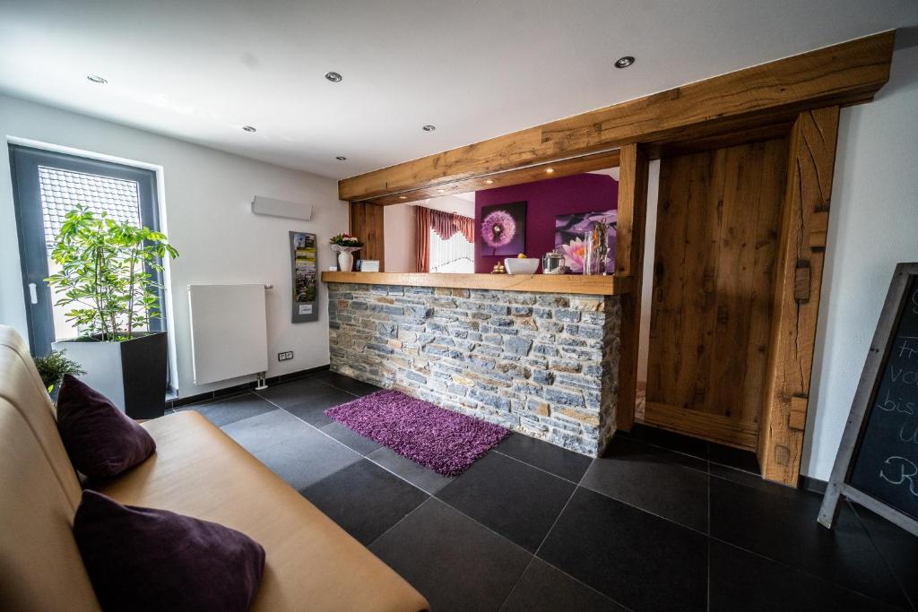 Kuchyň nebo kuchyňský kout v ubytování Hotel Rieder