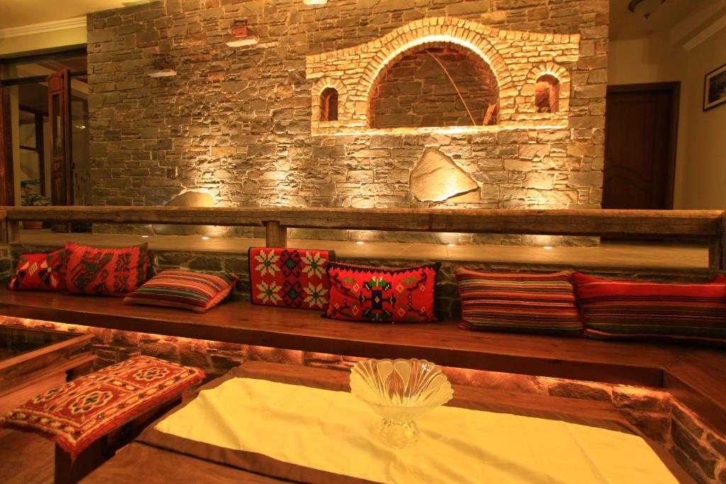 Posezení v ubytování Hotel Teloneio