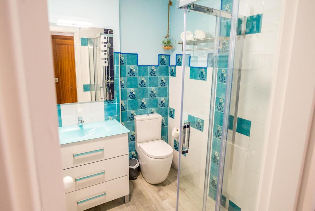 Koupelna v ubytování Apartamento Las Suertes