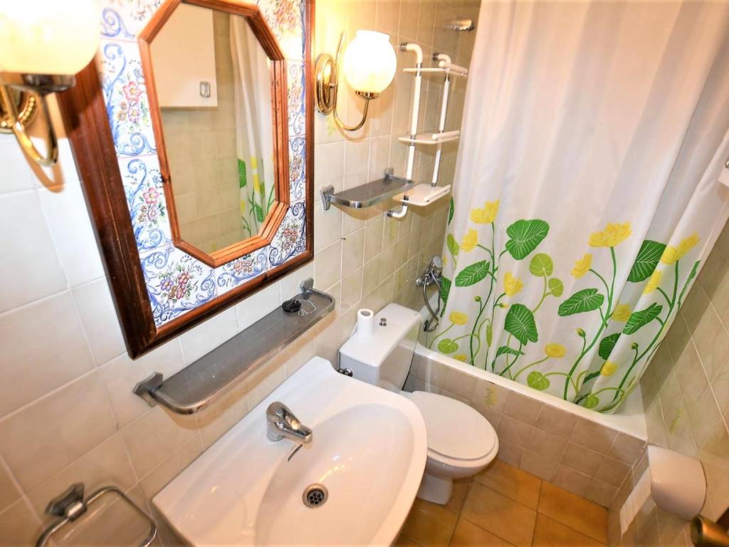 Koupelna v ubytování Villa Service - Poblet