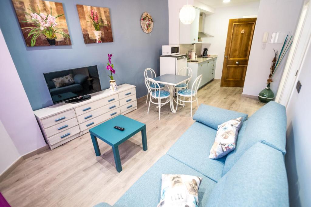 Kuchyň nebo kuchyňský kout v ubytování Apartamento Las Suertes