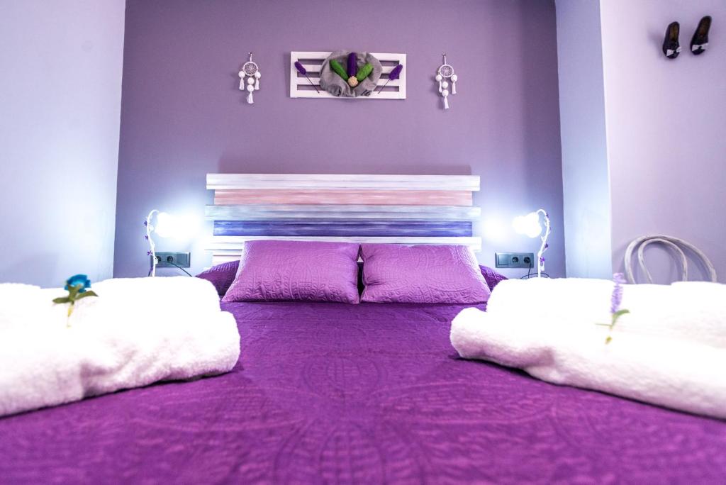 Postel nebo postele na pokoji v ubytování Apartamento Las Suertes
