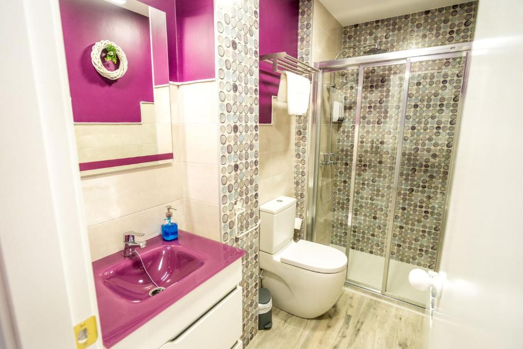 Koupelna v ubytování Apartamento Las Suertes