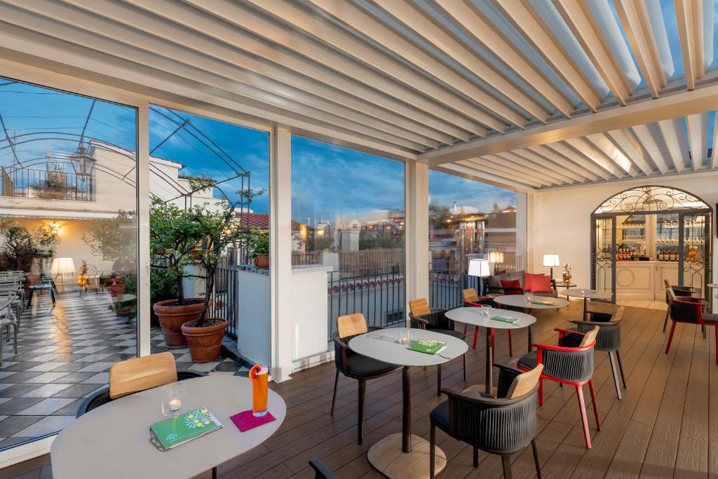 Posezení v ubytování Hotel Nord Nuova Roma