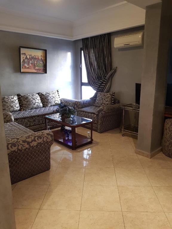 Posezení v ubytování Hotel Mounia