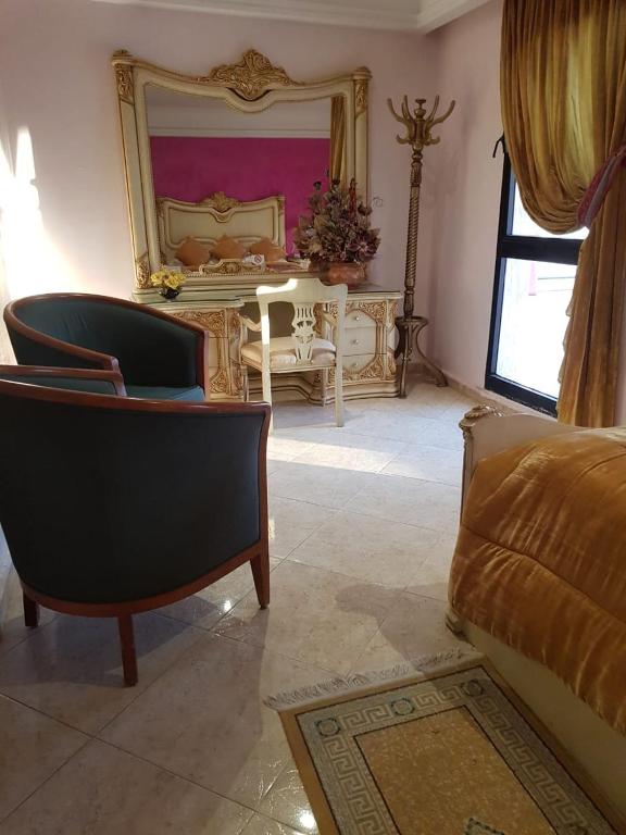 Posezení v ubytování Hotel Mounia