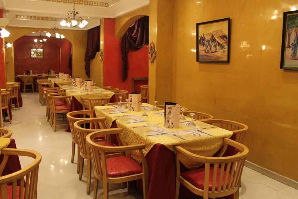 Restaurace v ubytování Hotel Mounia