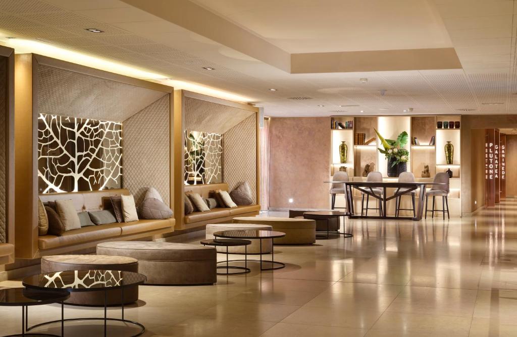 Posezení v ubytování Enterprise Hotel Design & Boutique