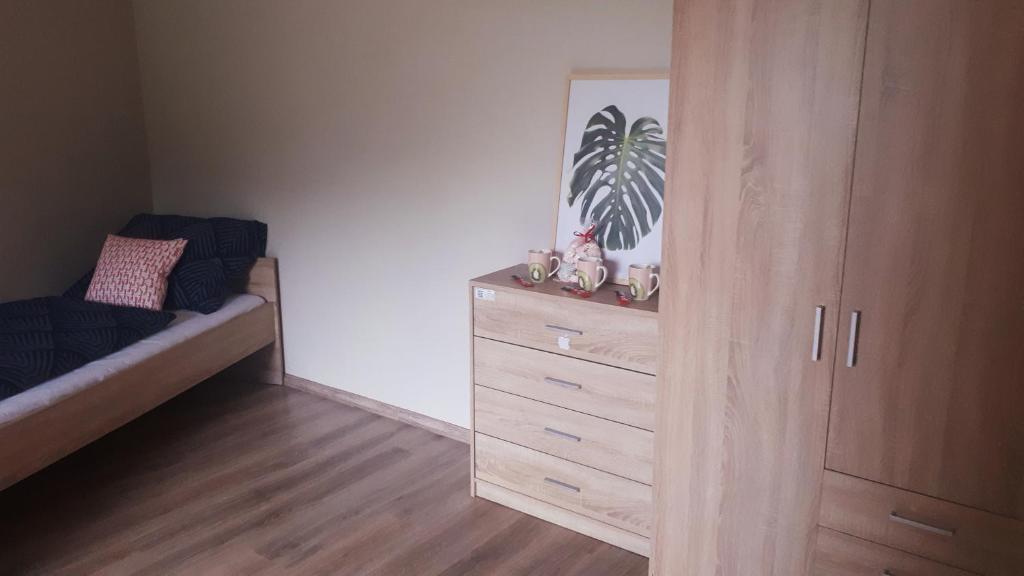 Postel nebo postele na pokoji v ubytování U Józefa