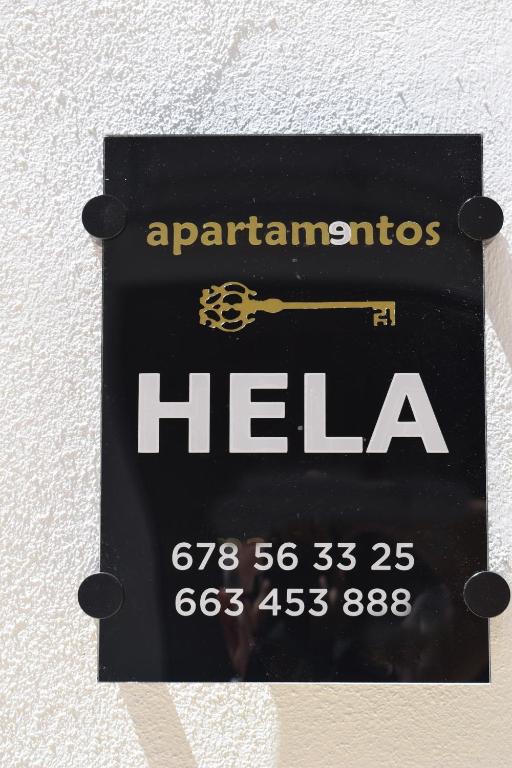 Certifikát, ocenenie alebo iný dokument vystavený v ubytovaní Apartamentos HELA