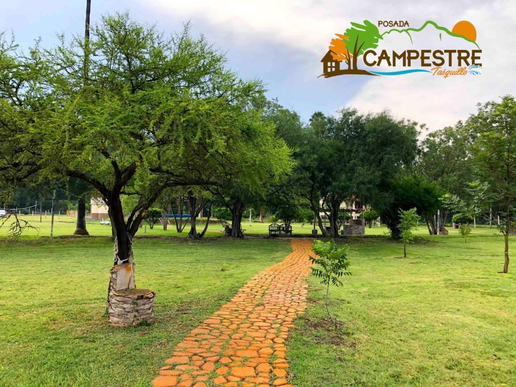 Zahrada ubytování Posada Campestre Tasquillo